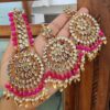 Magenta Earring
