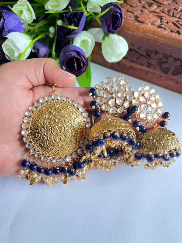 Blue Jhumkies