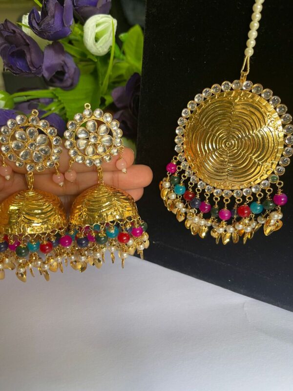 MULTICOLOR JHUMKAS