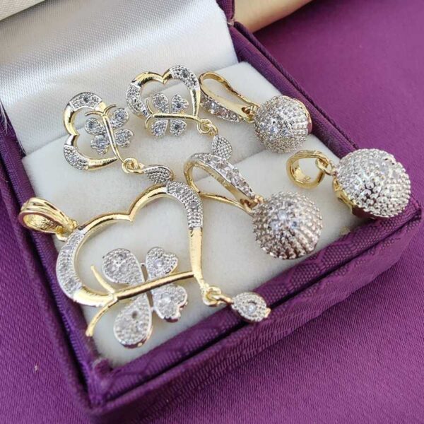 Silver Golden Pendant