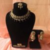black necklace set