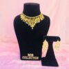 mustard beads necklace