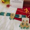 Taapsee green necklace