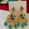 Taapsee green earrings