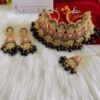 black meenakari jewelry