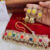 multicolor jewellery set