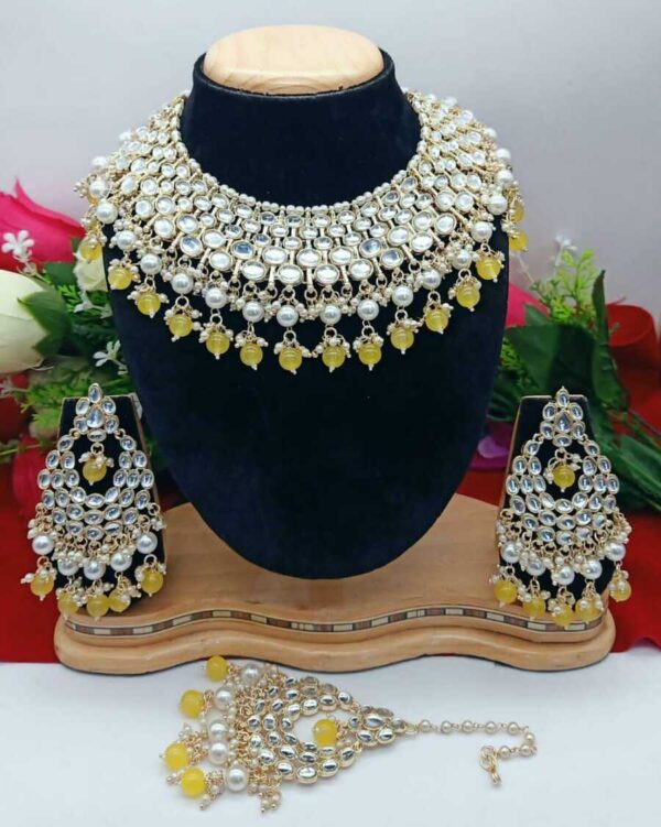 yellow beads jewelry