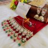 multicolor kundan set