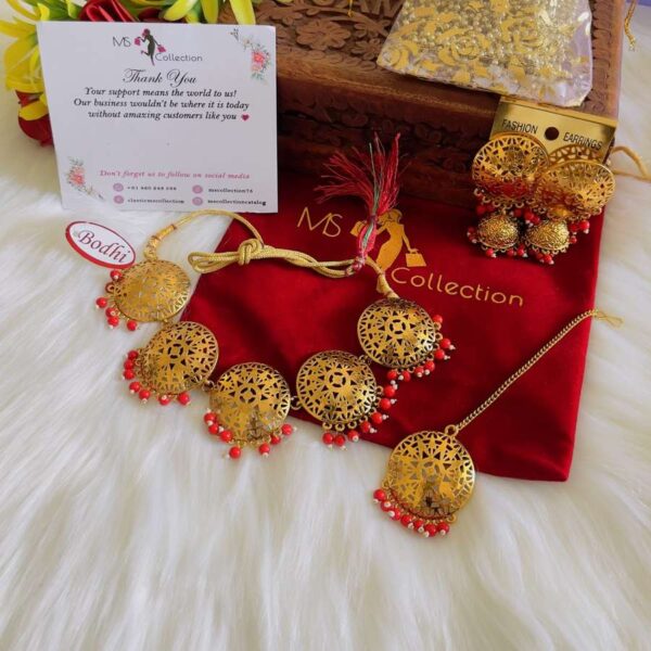 red beads jewelry