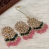 Green-Pink beads