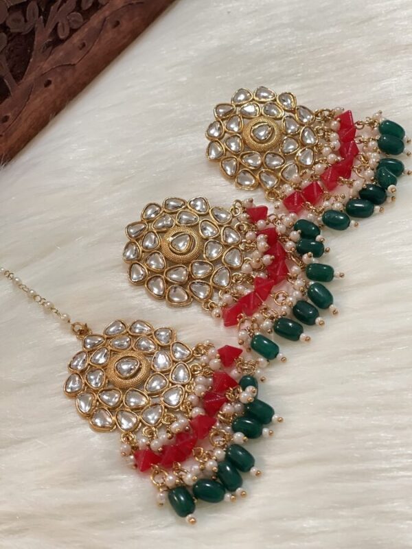 Red-Green beads