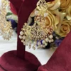 Attractive Jadau Beaded Earrings