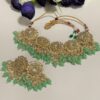 Floral Deisgn Kundan Jewellery Set