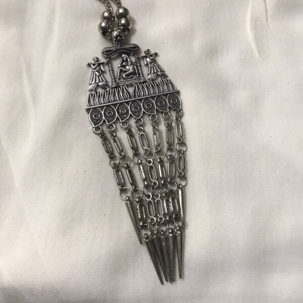 MS Collection Oxidised Pendant Set