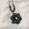 MS Collection Floral Design Oxidised Pendant