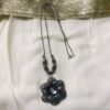 Floral Design Oxidised Pendant