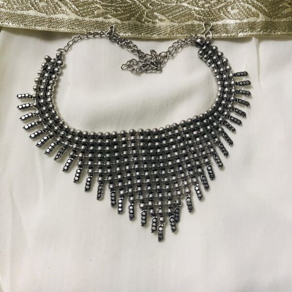 Designer Oxidised Necklace