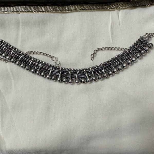 Simple Yet Classy Oxidised Necklace