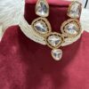 MS Collection Gunmetal Rajasthani choker Set