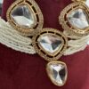 Multistrand Gunmetal Rajasthani choker Set