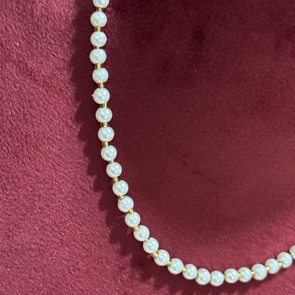 White pearls Mala