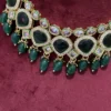 Green Kundan Bridal Necklace