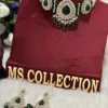 Green Beads Kundan Jewellery Set