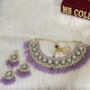 Kundan set with earrings and tikka