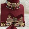 Jadau jewellery set wit h tikka