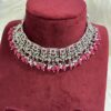 magenta beads AD set
