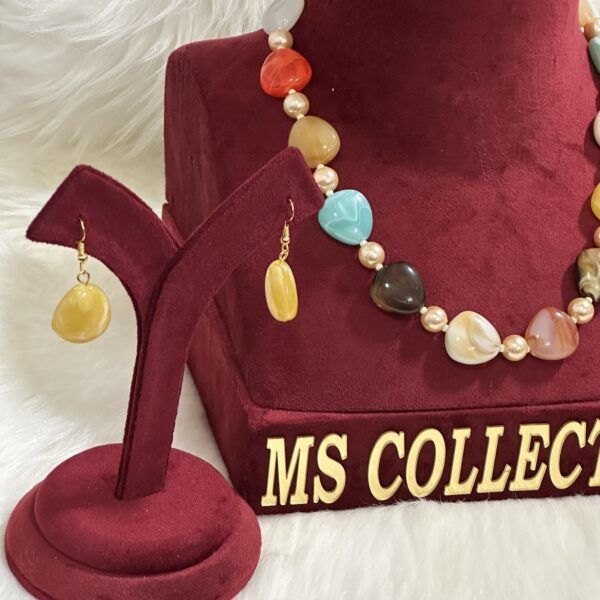 Navratana Precious stone mala set