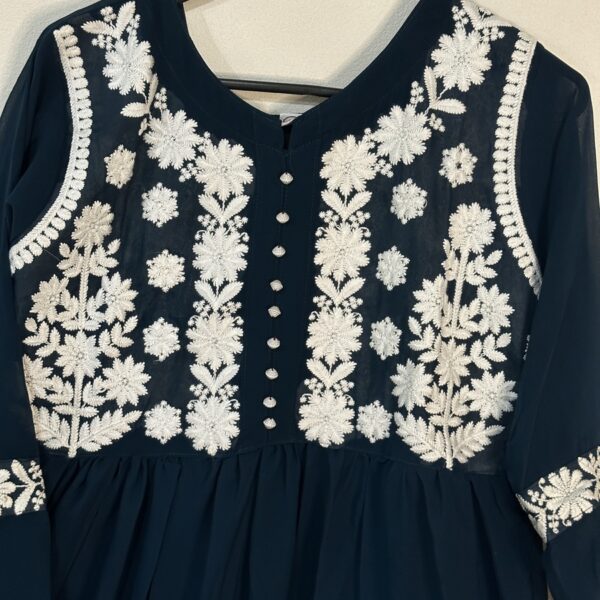 Designer Indian Embroidery Frock Suit