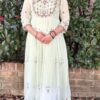 Model Payal with Hand embroidery Anarkali Suit
