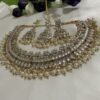 Kundan embellished off-white Necklace