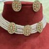 Light Pink Indian Handmade Choker Necklace