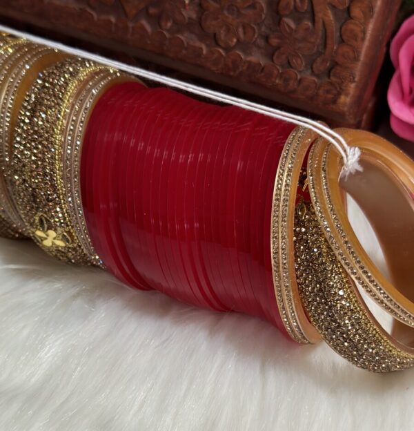 Traditional wedding chura set