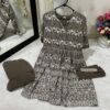 Double Layer Sharara Dress