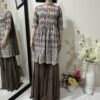 Double Layer Ghrara / shrara Dress
