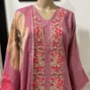 Fully embroidered Rayon Plazo Suit