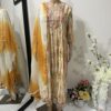 Yellow Cotton Pure Thread Work Nyra Suit
