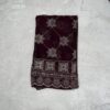 Wine Kalidaar Fully Embroidered Dupatta Suit