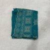 Teal Blue Embroidered Dupatta
