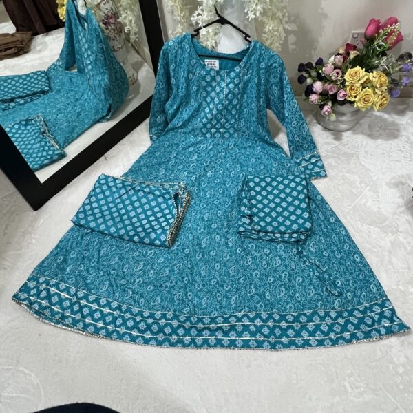 Printed Frock with Palazzo Suit Collection
