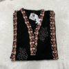 Pure Silk Emboidered Front Panel Outfit