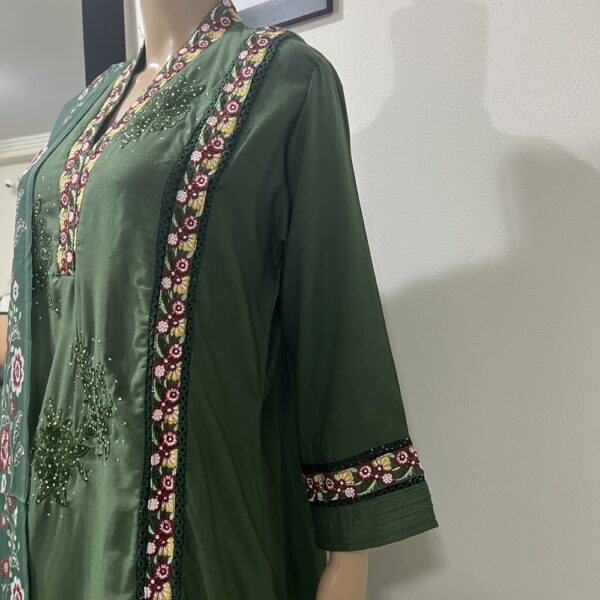 Emboidered Pure Silk Outfit