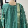 Silk Printed Suit with Dupatta