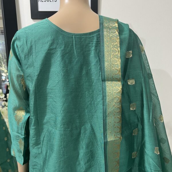 Silk Printed Suit with Dupatta