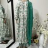Designer Alia Cut Suit With Palazzo