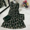 Printed Anarkali dress anarkali dress