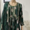 Green Stylish Frock Suit